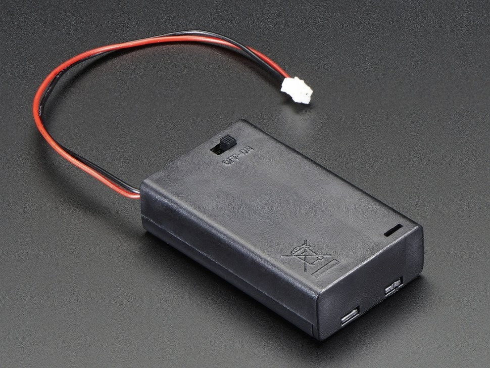 Porta Pilas AA 6V ON/OFF